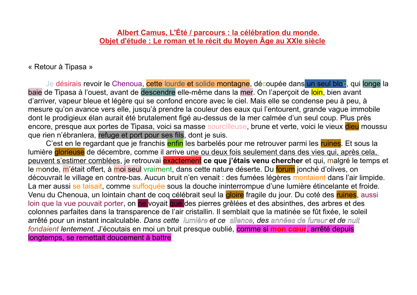 Prévisualisation du document "Retour a Tipasa" A.Camus