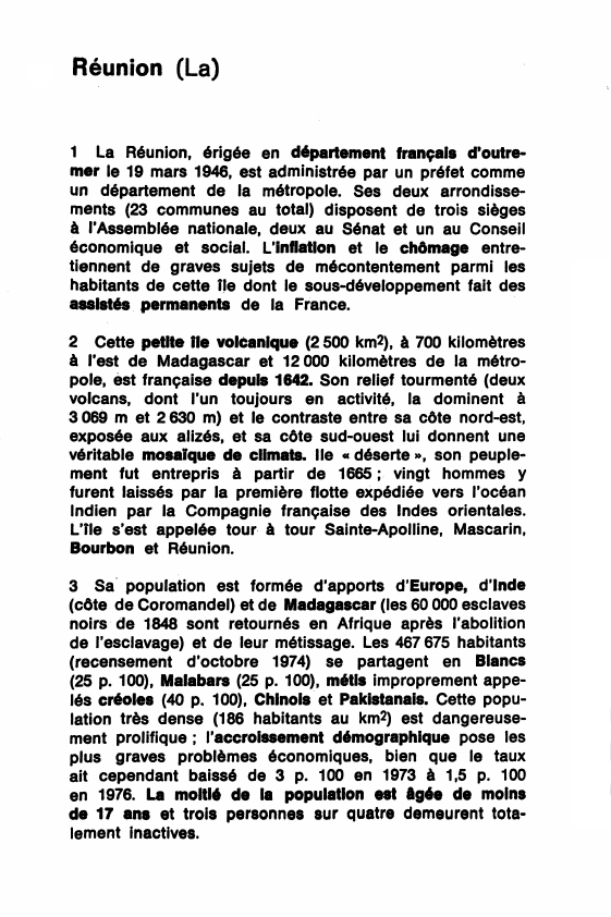 Prévisualisation du document Réunion (La)