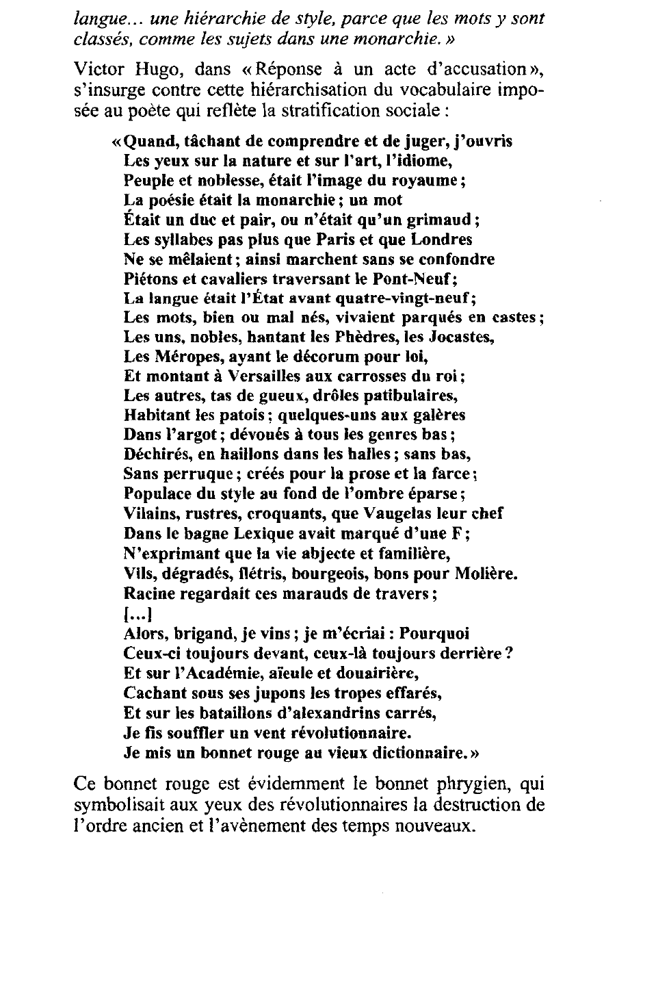 Prévisualisation du document RÉVOLUTION DU LANGAGE