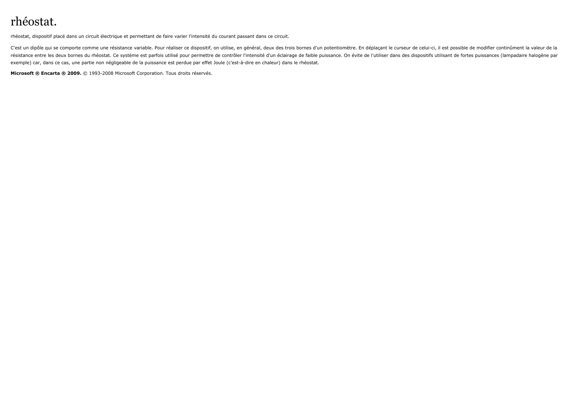 Prévisualisation du document rhéostat.