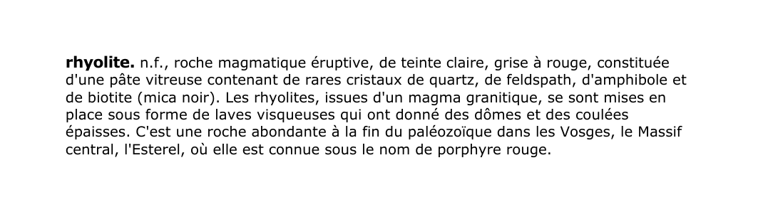 Prévisualisation du document rhyolite.