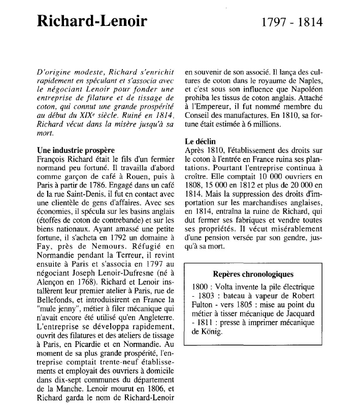 Prévisualisation du document Richard-Lenoir
