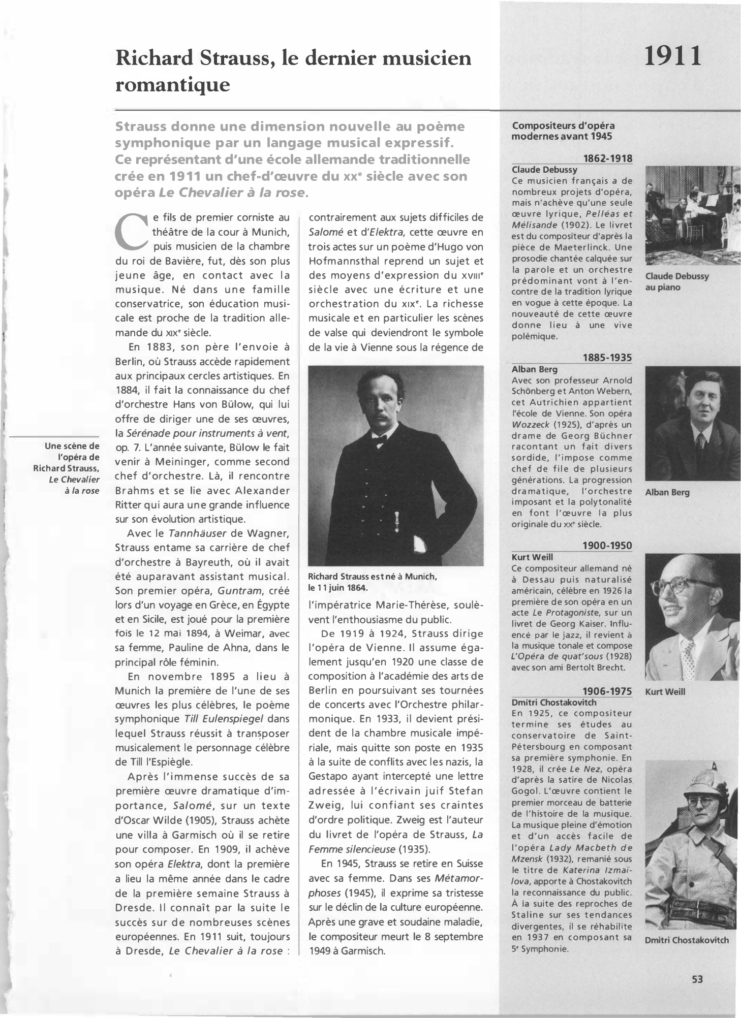 Prévisualisation du document Richard Strauss, le dernier musicien romantique
