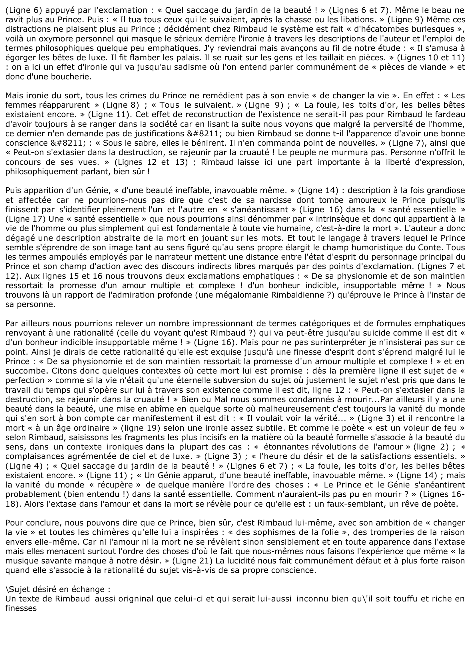 Prévisualisation du document Rimbaud, Conte