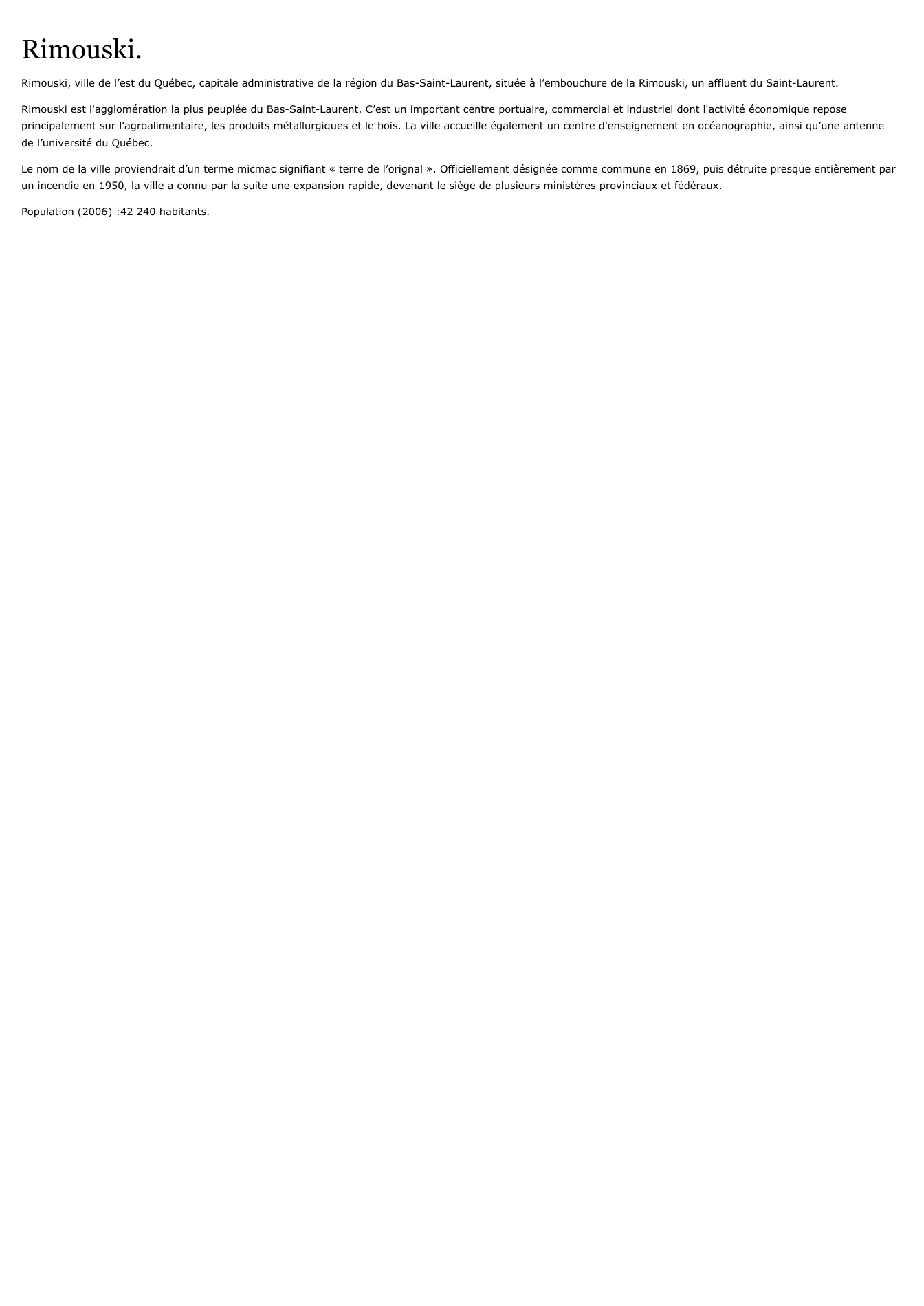 Prévisualisation du document Rimouski.