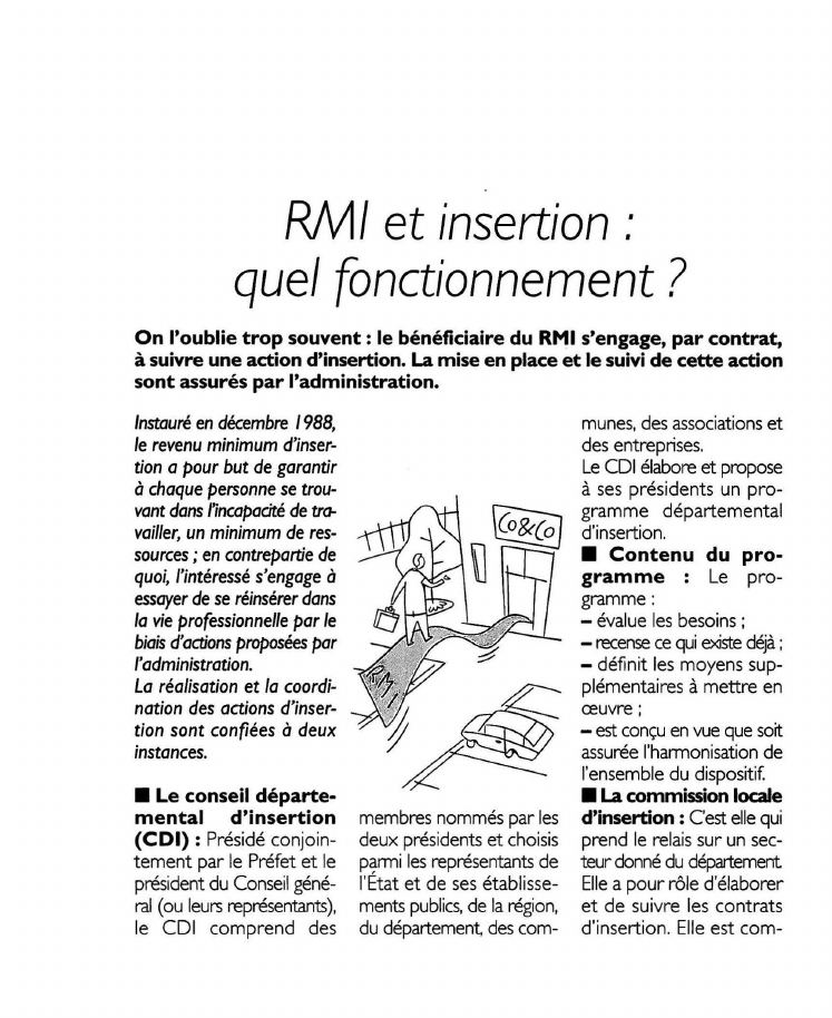 Prévisualisation du document RMI et insertion:quel fonctionnement ?
