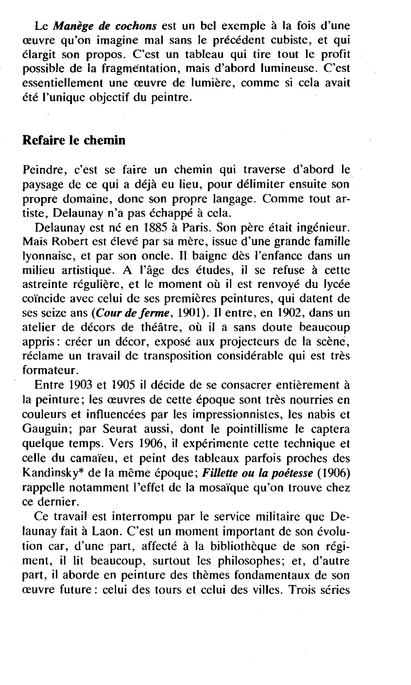 Prévisualisation du document Robert Delaunay 1885-1941 Manège de cochons