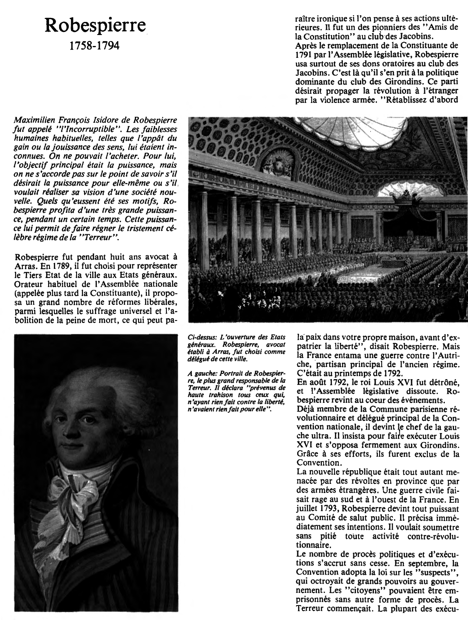 Prévisualisation du document Robespierre