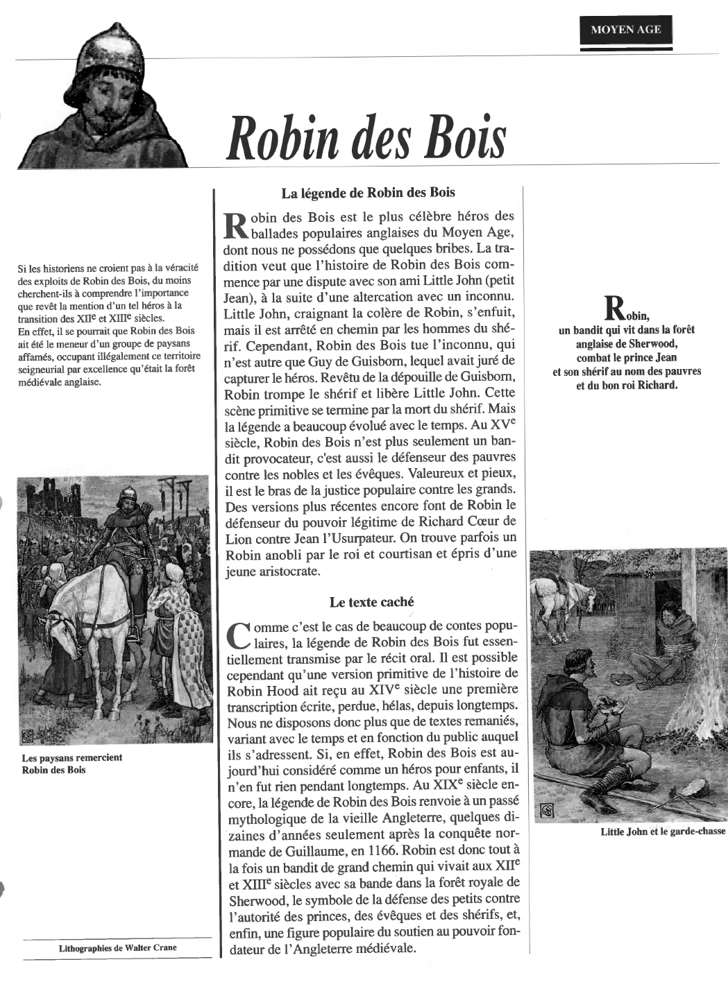 Prévisualisation du document Robin des Bois