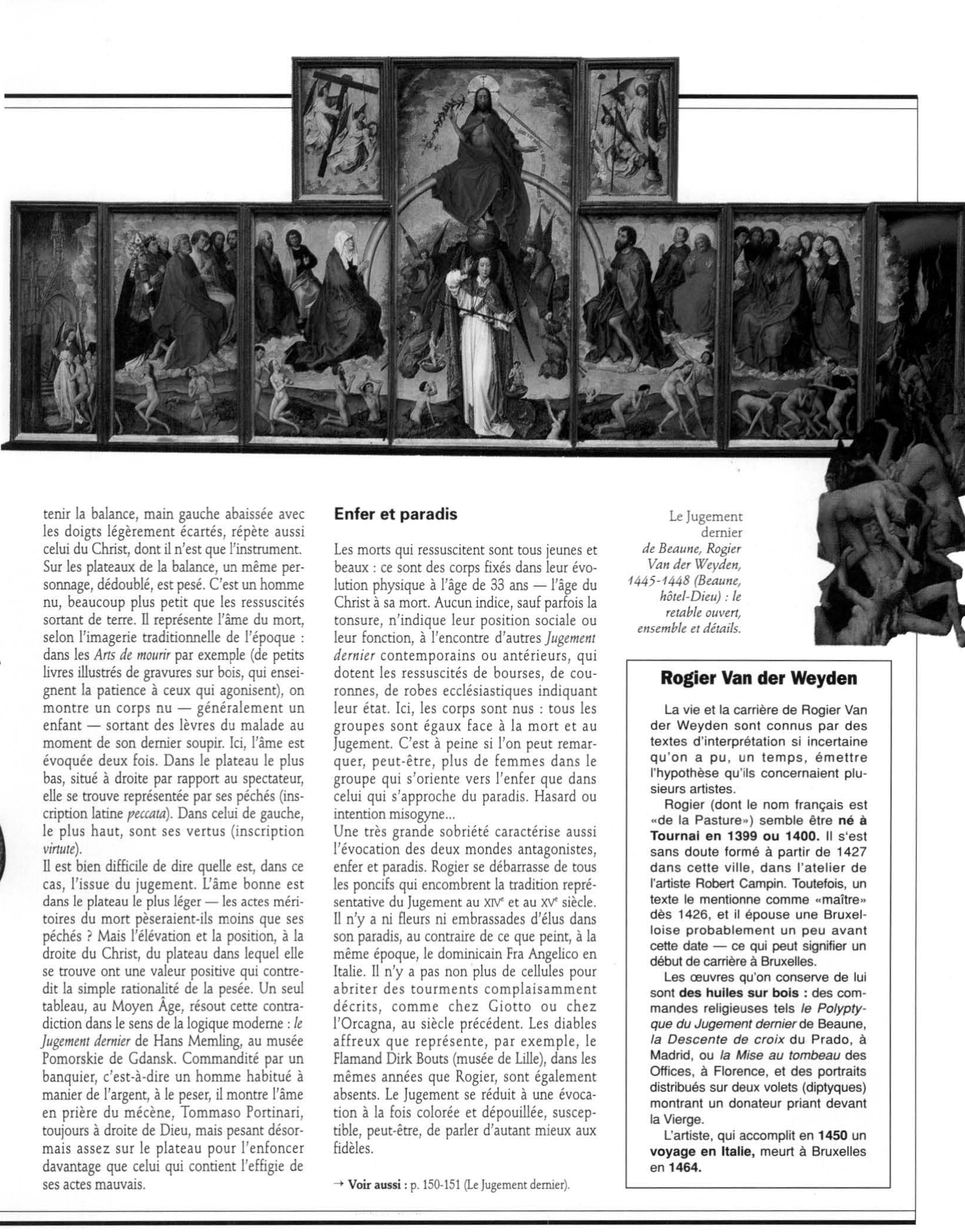 Prévisualisation du document Rogier Van der Weyden : LE JUGEMENT DERNIER DE BEAUNE