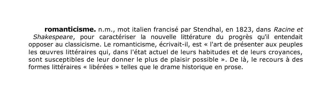 Prévisualisation du document romanticisme.