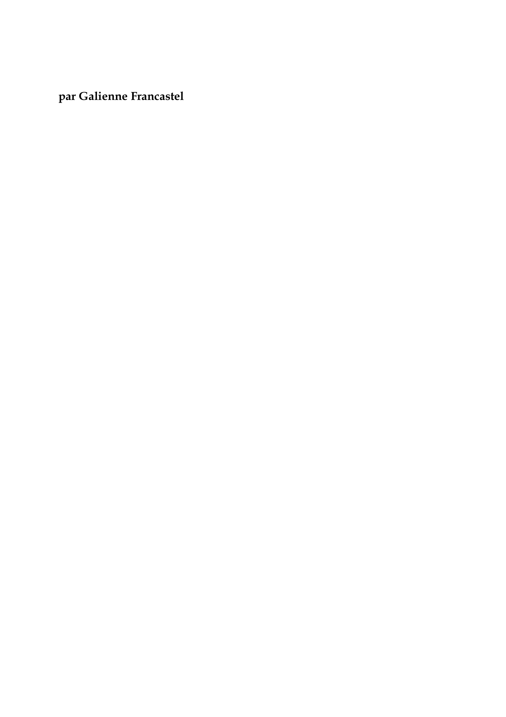 Prévisualisation du document Rosalba Carriera

par Galienne Francastel

Lorsqu'on ouvre le Littré au mot " pastel ", on trouve comme premier
exemple suivant la définition du tableau au pastel : " les pastels de
Rosalba ".