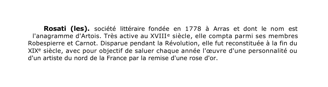 Prévisualisation du document Rosati (les).