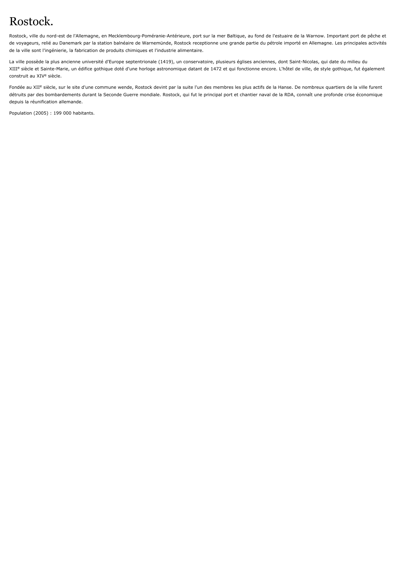 Prévisualisation du document Rostock.