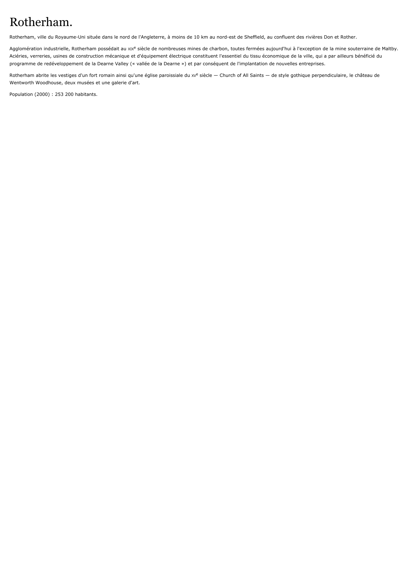 Prévisualisation du document Rotherham.