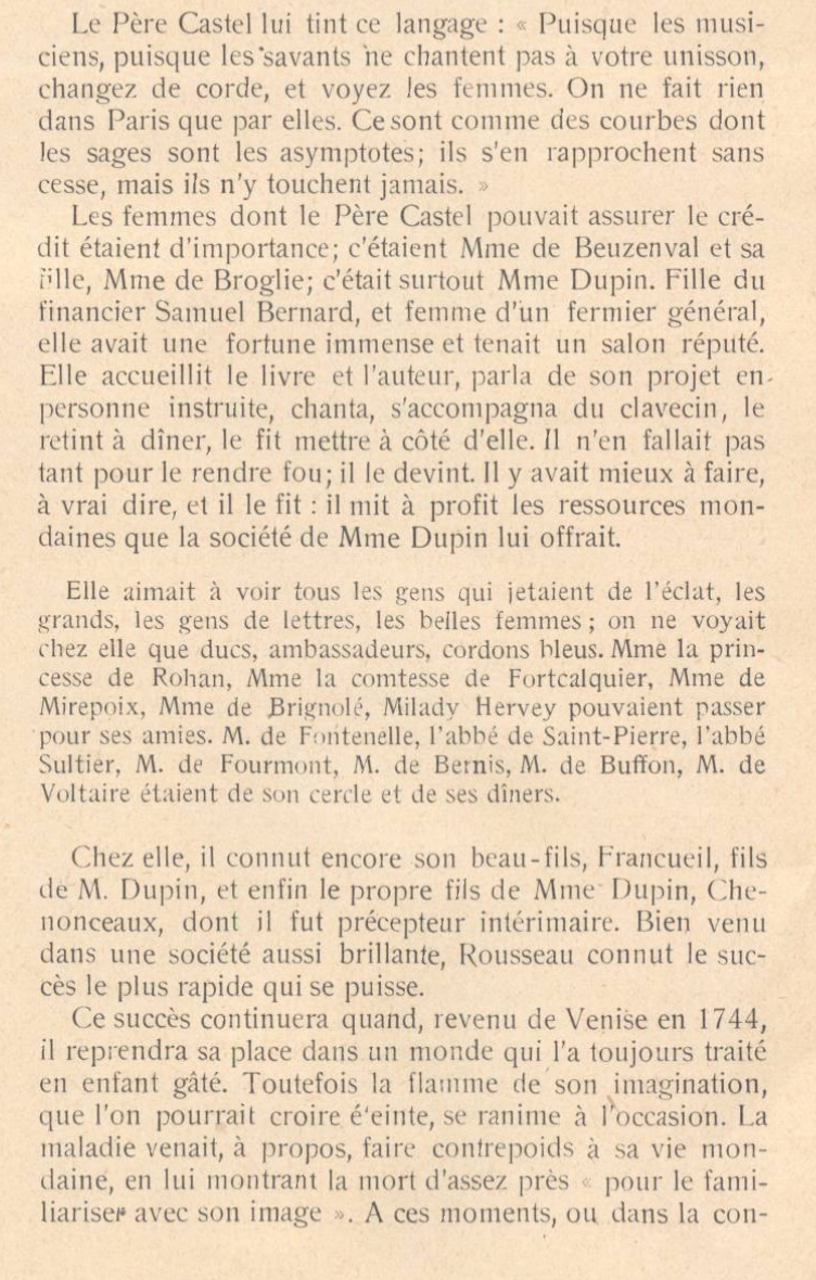 Prévisualisation du document ROUSSEAU A PARIS : TATONNEMENTS ET ESSAIS