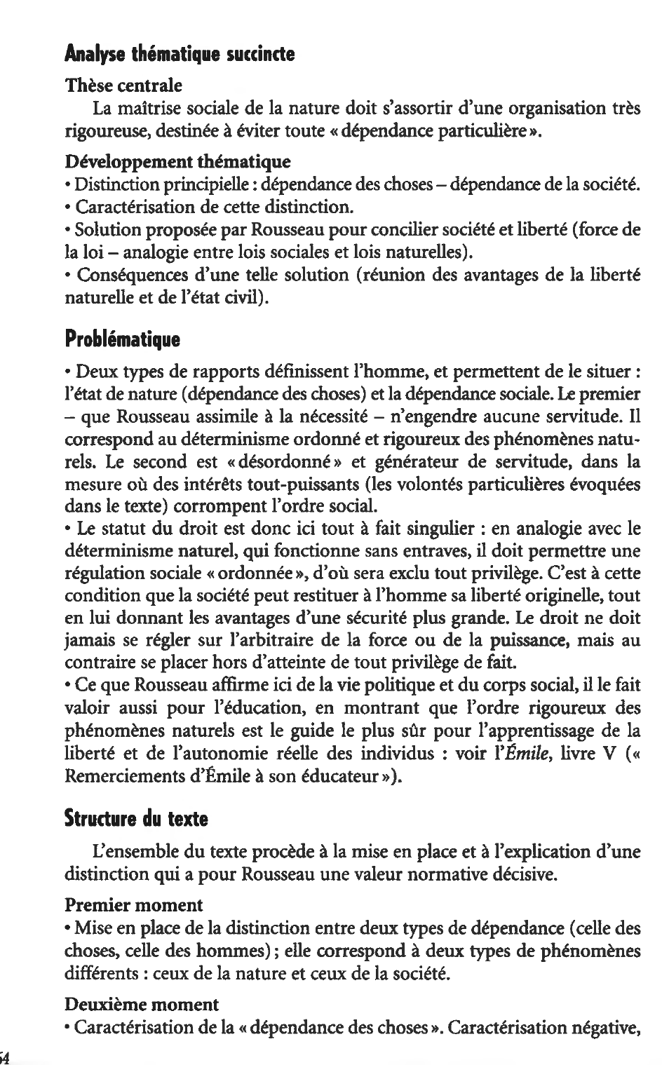 Prévisualisation du document Rousseau, Émile ou De l'éducation, livre II