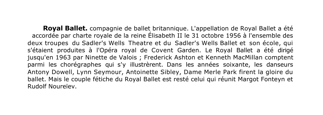 Prévisualisation du document Royal Ballet.