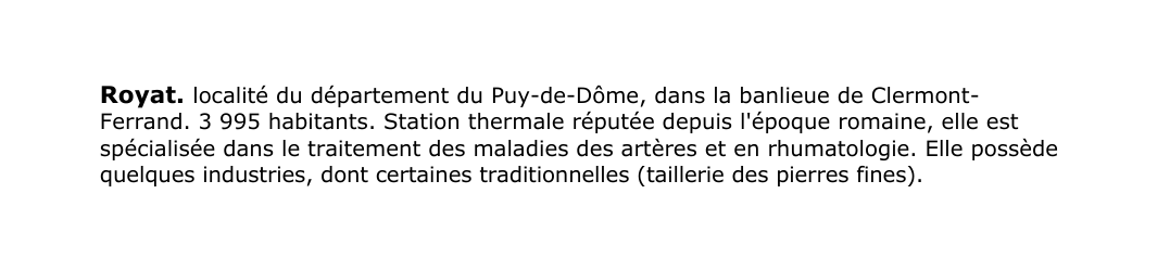 Prévisualisation du document Royat.