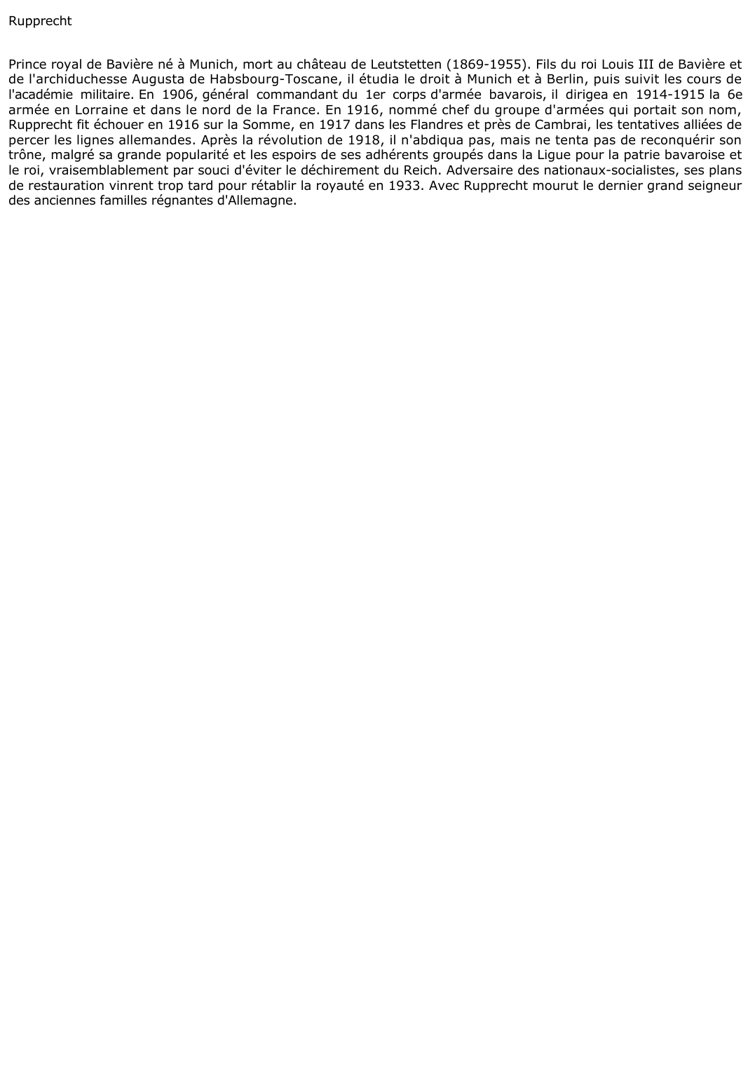 Prévisualisation du document Rupprecht