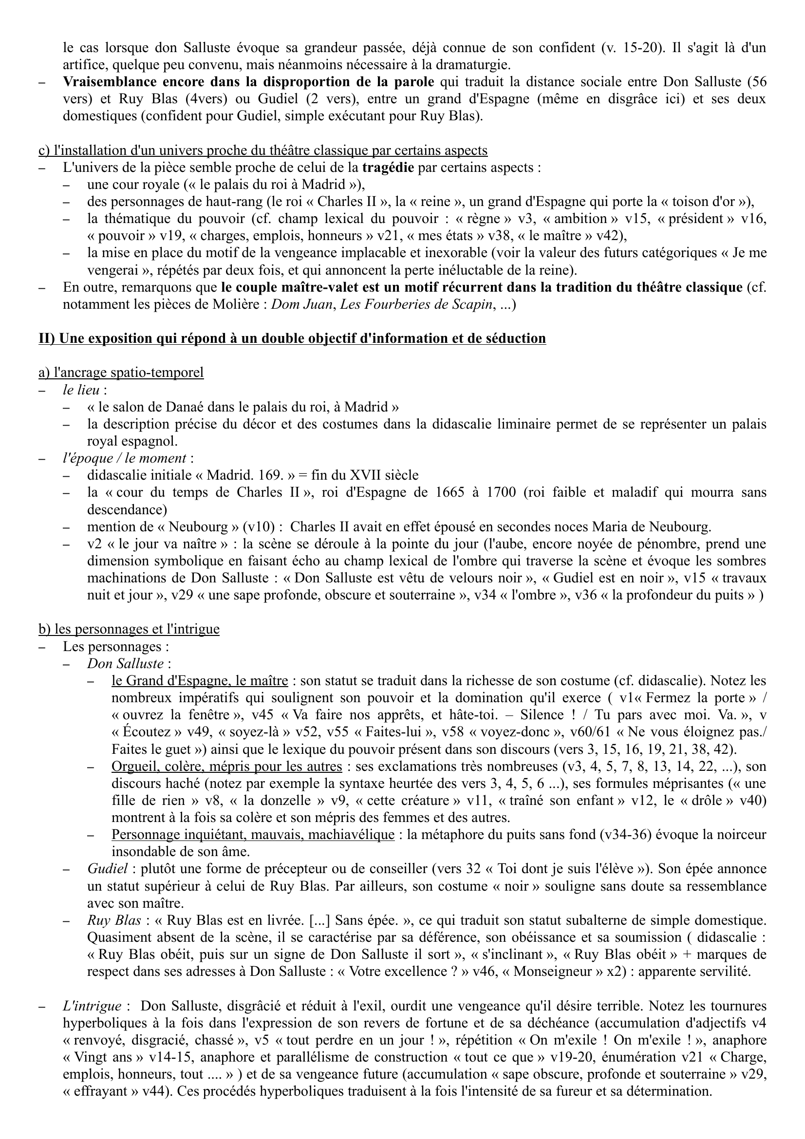 Prévisualisation du document Ruy Blas acte I scène I lecture analytique