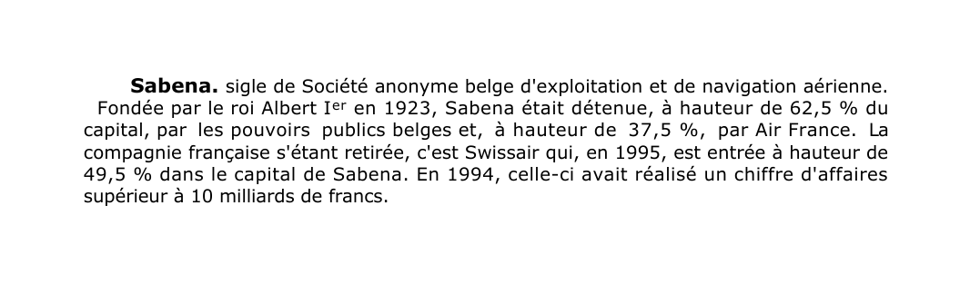 Prévisualisation du document Sabena.