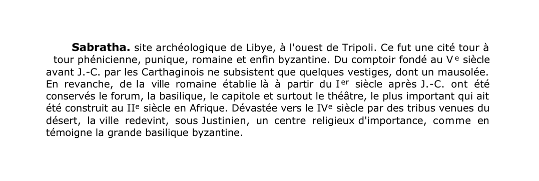 Prévisualisation du document Sabratha.