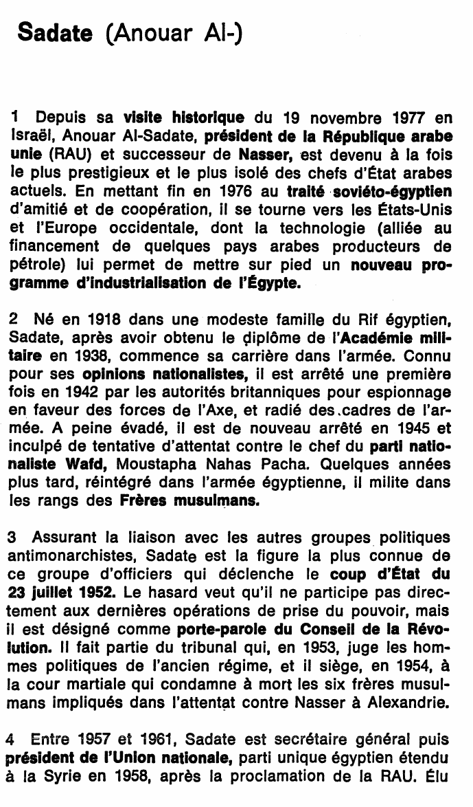 Prévisualisation du document Sadate