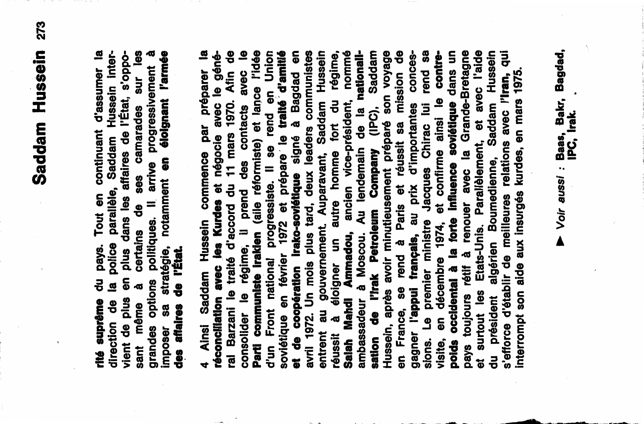 Prévisualisation du document Saddam Hussein