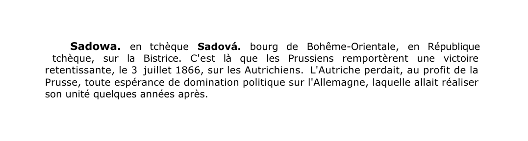 Prévisualisation du document Sadowa.