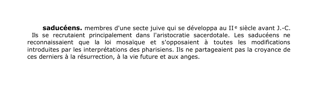 Prévisualisation du document saducéens.