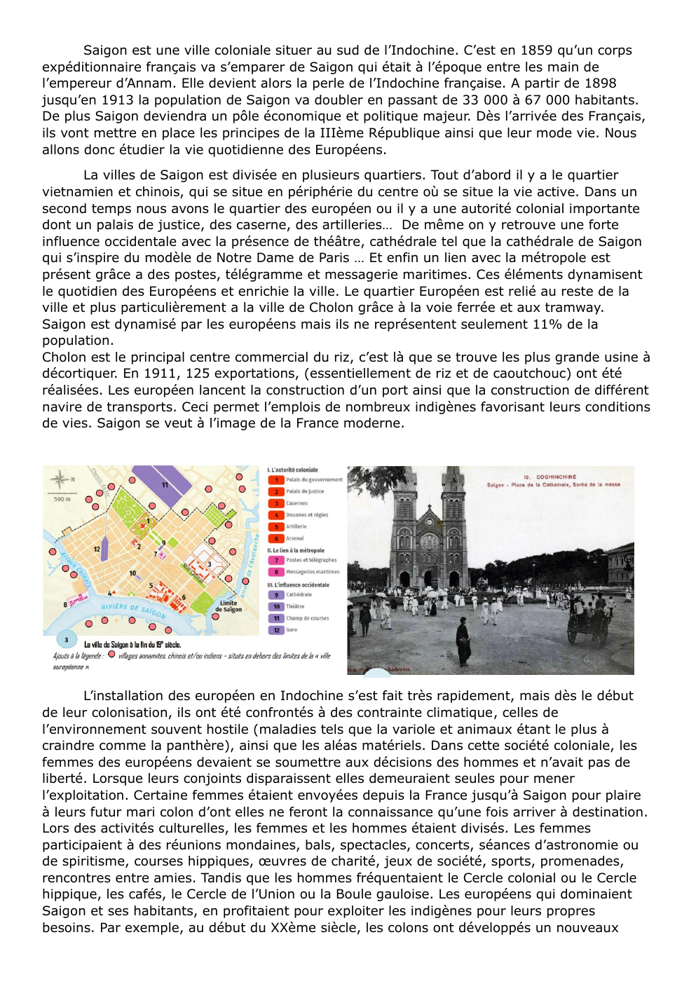 Prévisualisation du document Saigon est une ville coloniale