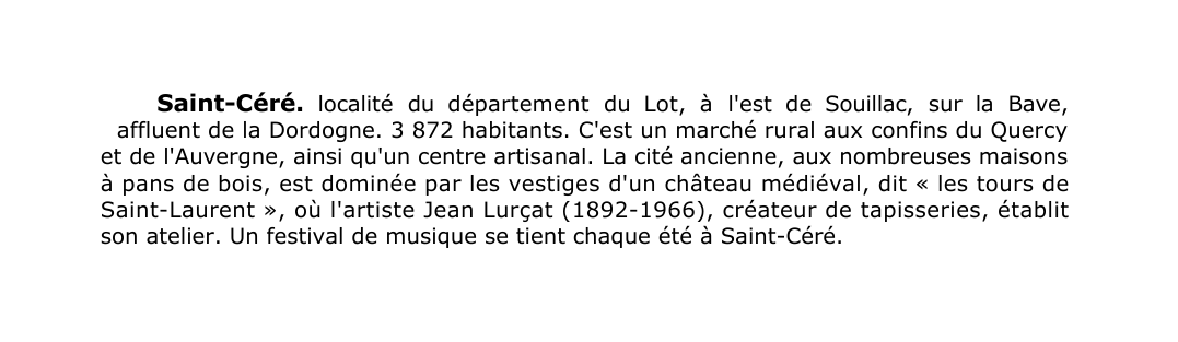 Prévisualisation du document Saint-Céré.
