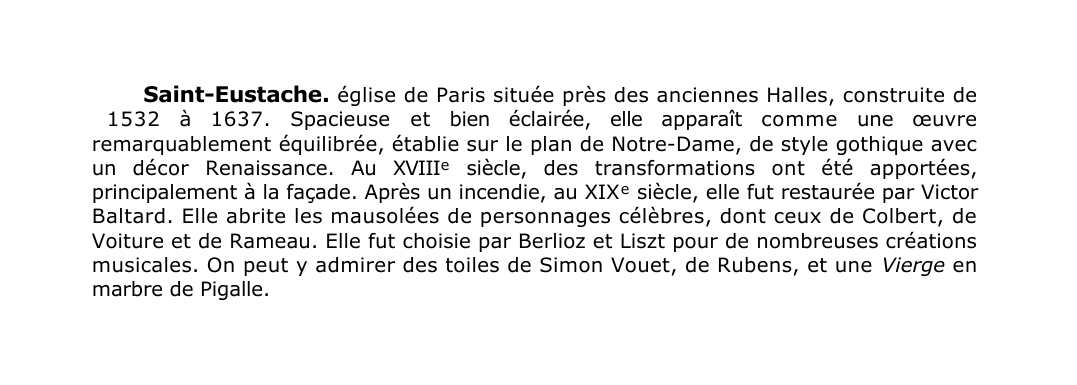 Prévisualisation du document Saint-Eustache.