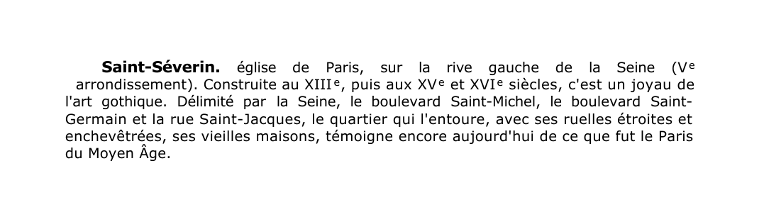 Prévisualisation du document Saint-Séverin.
