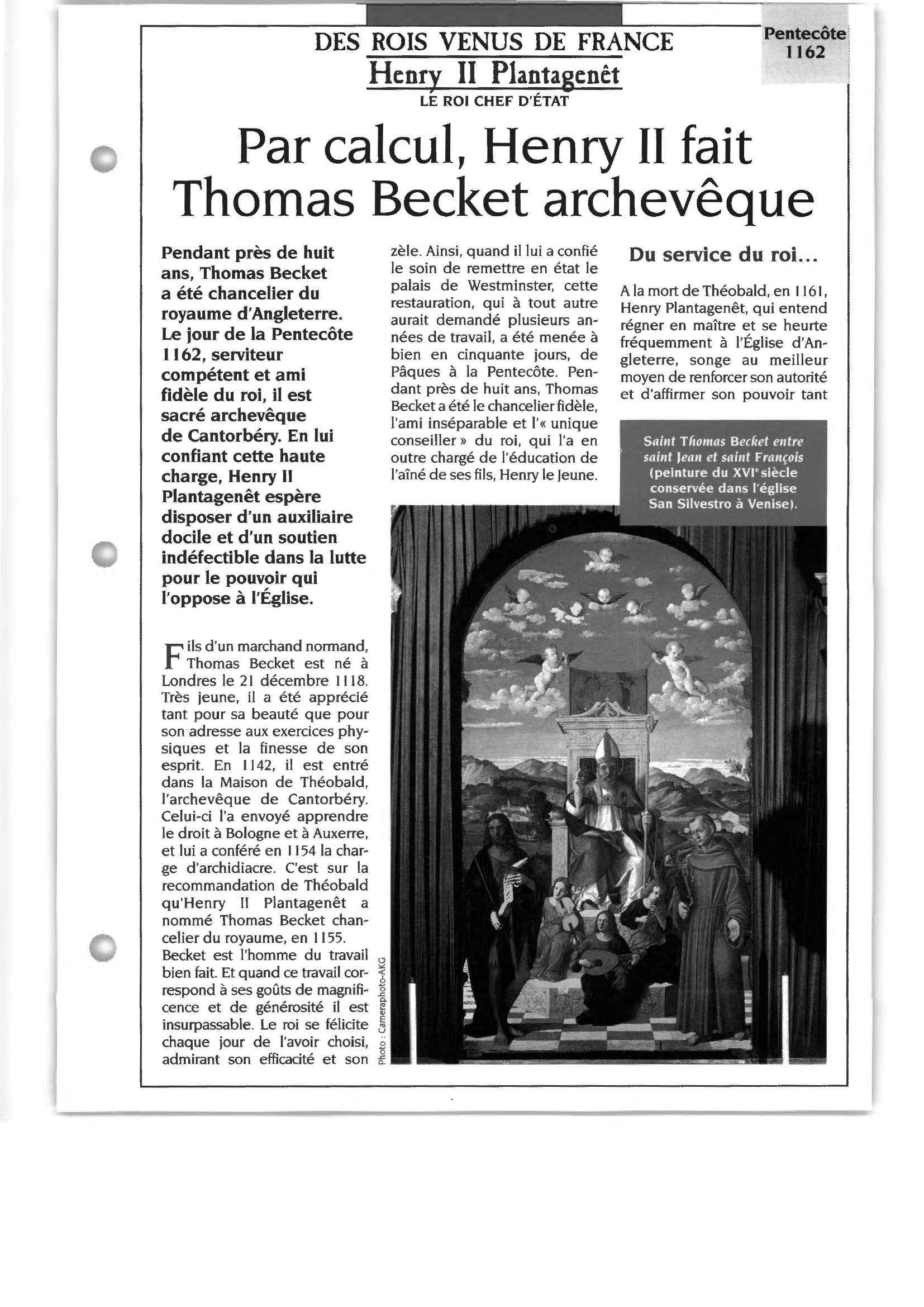 Prévisualisation du document Saint Thomas Becket