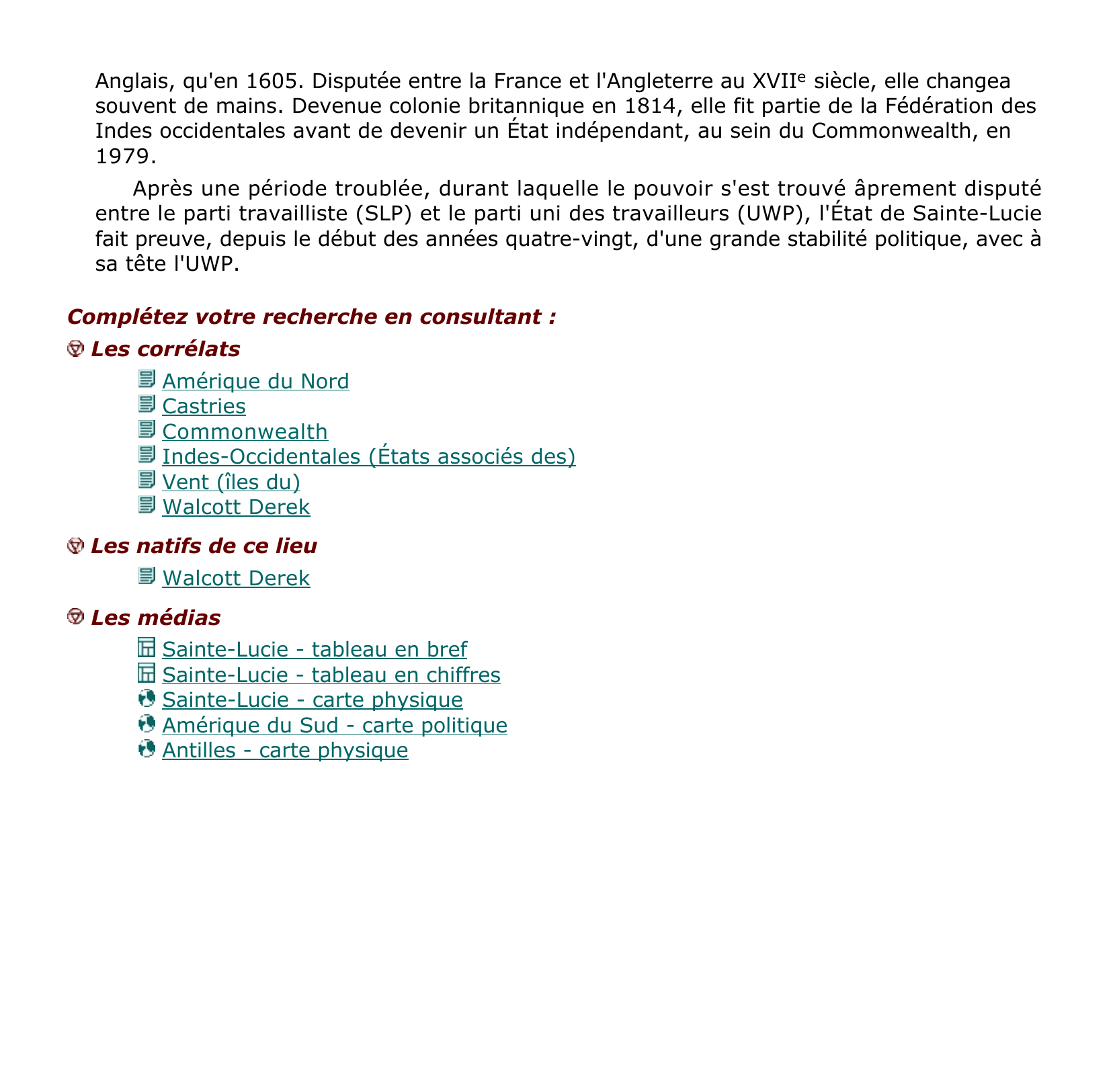 Prévisualisation du document Sainte-Lucie.