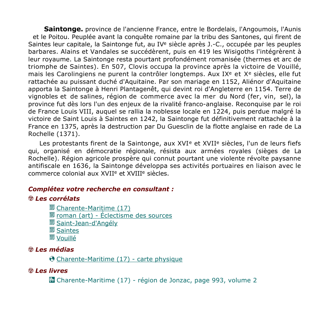 Prévisualisation du document Saintonge.