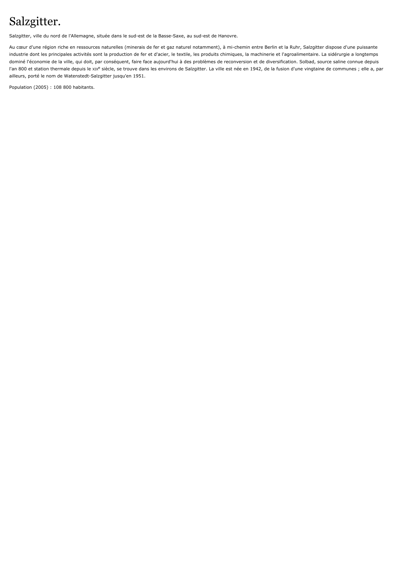 Prévisualisation du document Salzgitter.