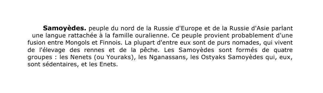 Prévisualisation du document Samoyèdes.