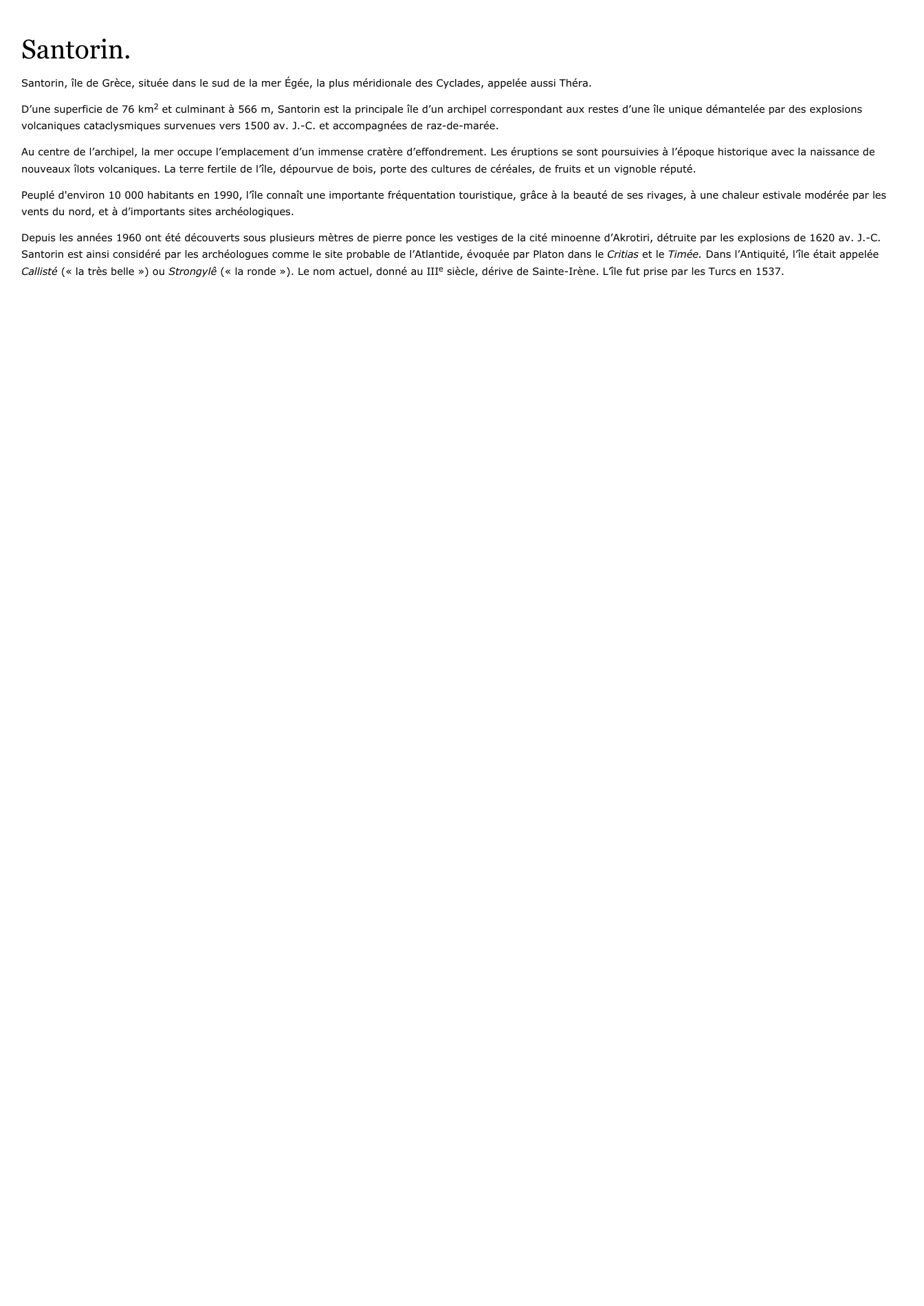Prévisualisation du document Santorin.
