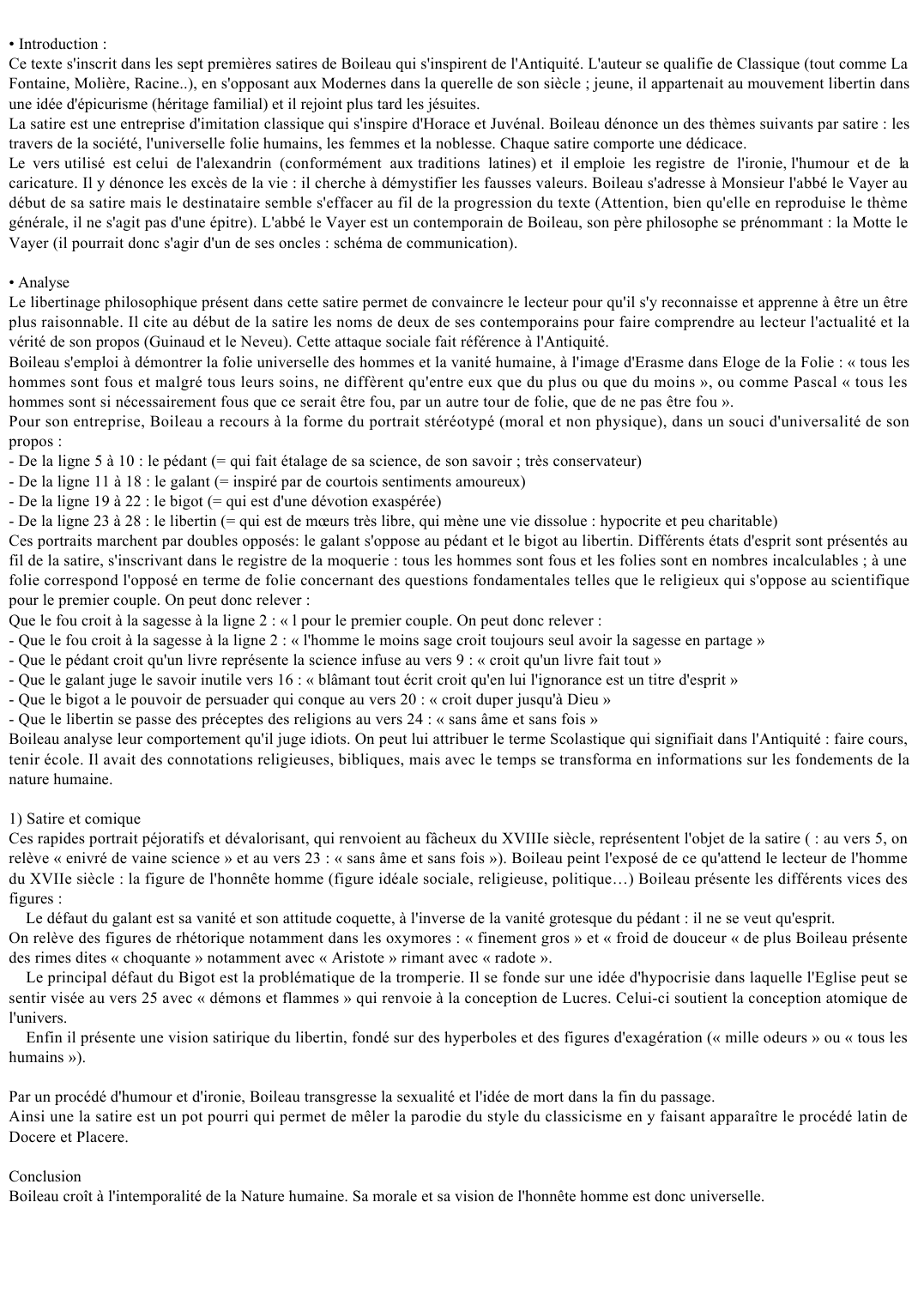 Prévisualisation du document Satire IV – v. 1-34 de Nicolas Boileau 
