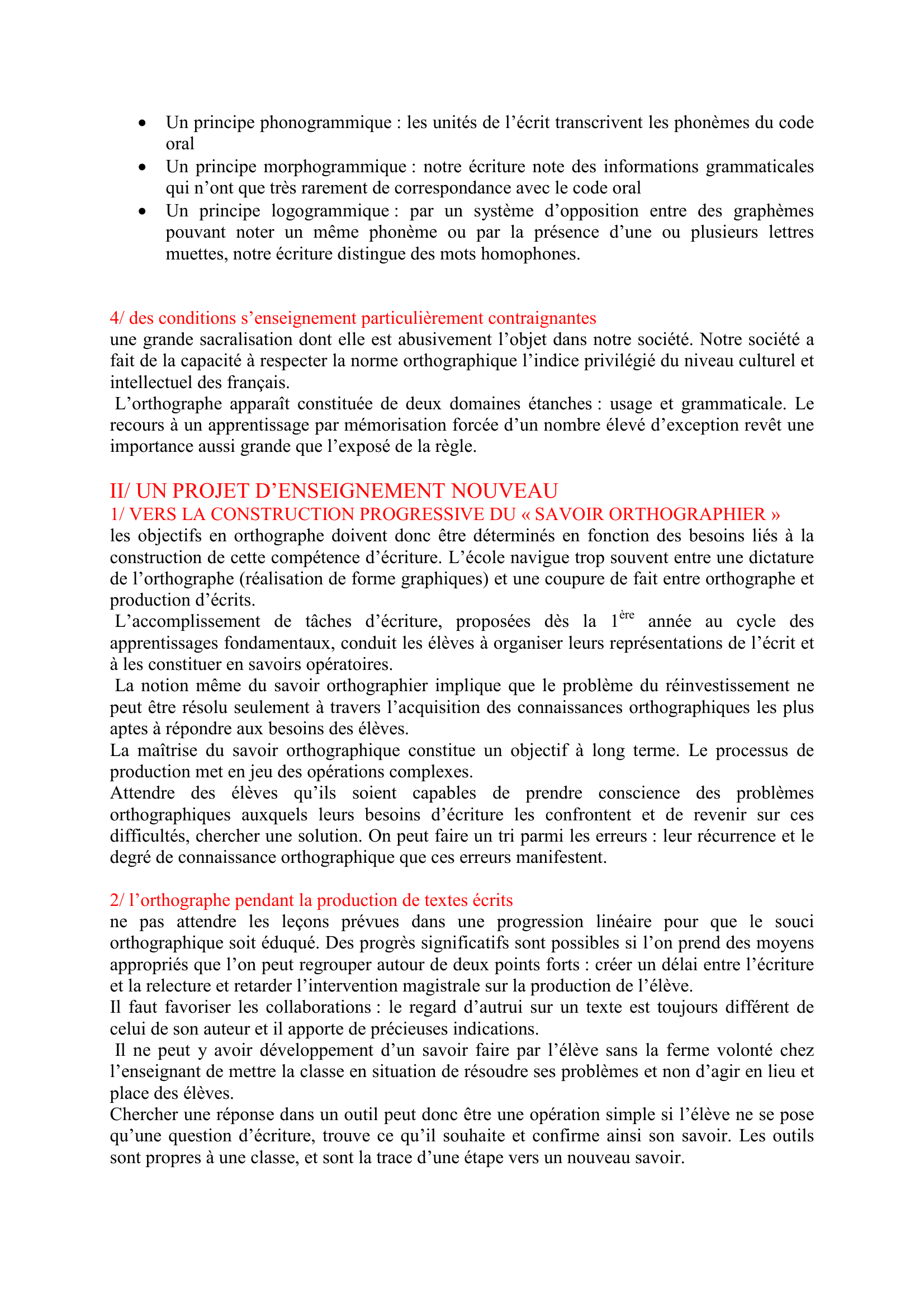 Prévisualisation du document SAVOIR ORTHOGRAPHIER
De A.