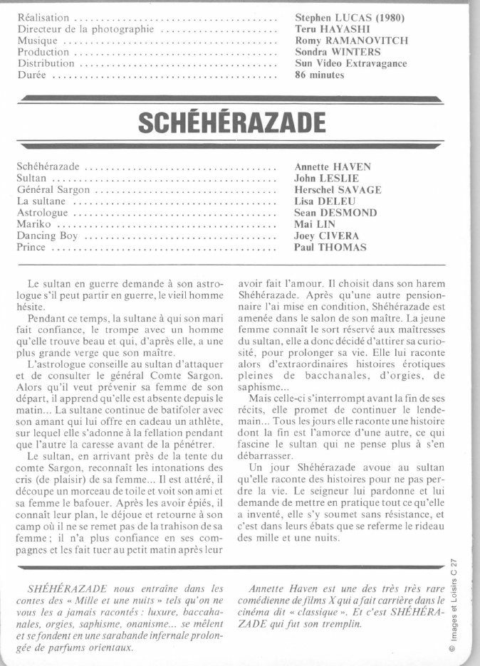 Prévisualisation du document SCHÉHÉRAZADE