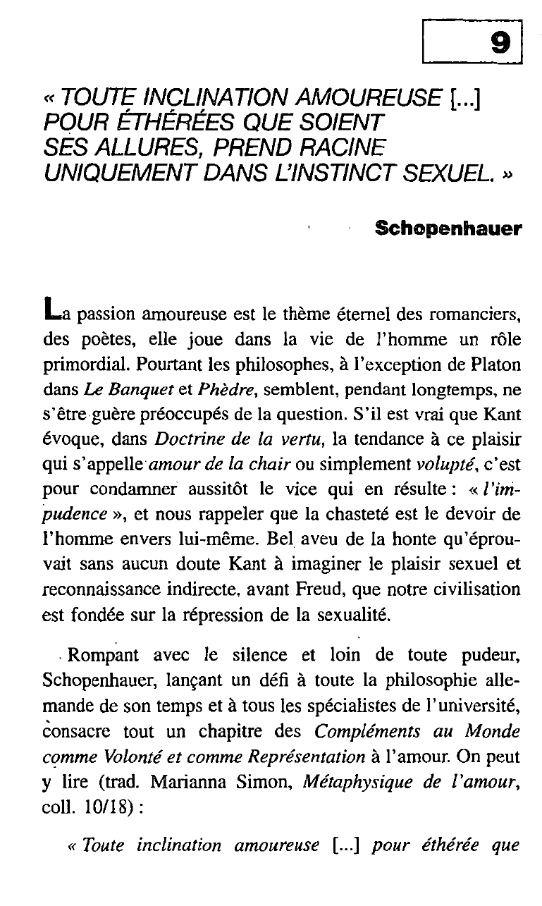 Prévisualisation du document Schopenhauer: La volonté comme essence secrète et dissimulée de la vie