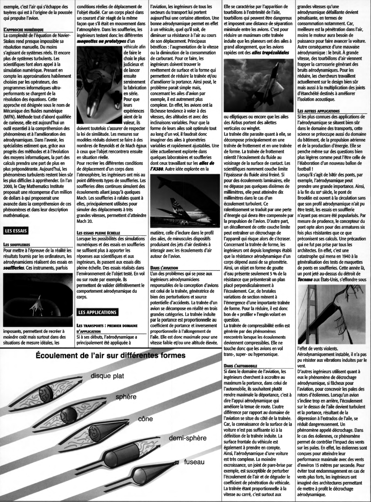 Prévisualisation du document Sciences & techniques: L'aérodynamique