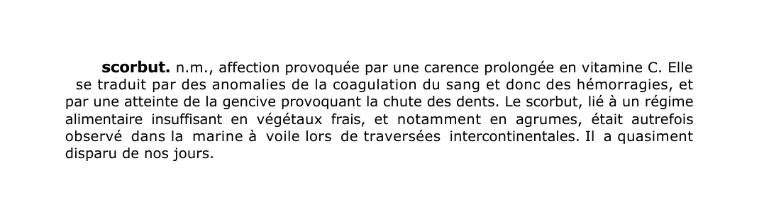 Prévisualisation du document scorbut.