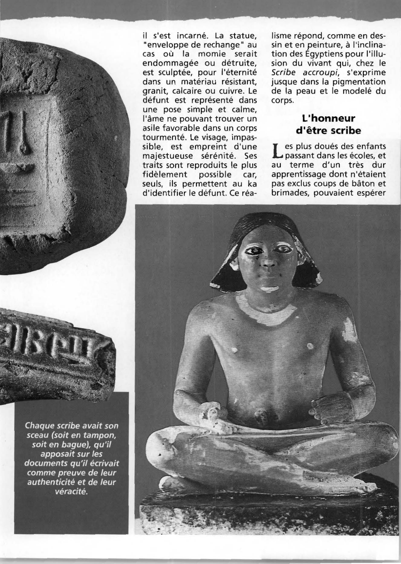 Prévisualisation du document Scribe dans l’Egypte ancienne