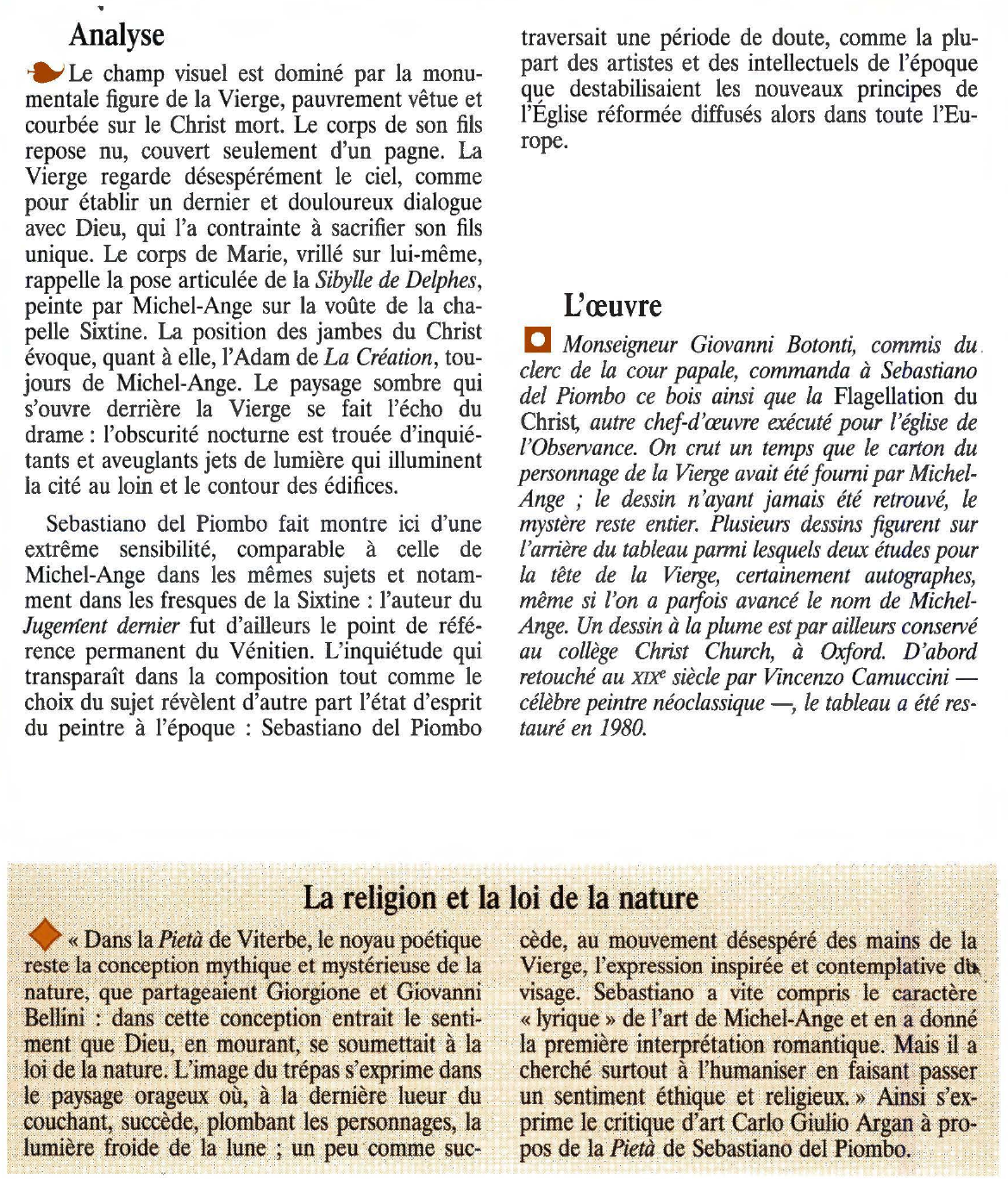 Prévisualisation du document Sebastiano del Piombo: Pietà