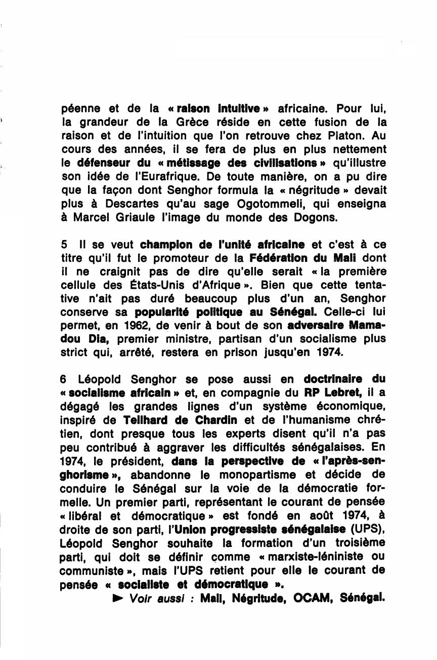 Prévisualisation du document Senghor (Léopold Sédar)